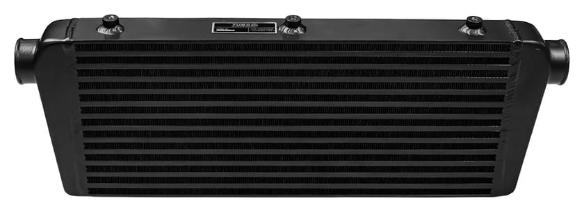Intercooler TurboWorks 550x230x65 wejście 2,25" Bar and Plate Czarny