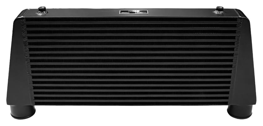 Intercooler TurboWorks 600x280x76 jednostronny Czarny