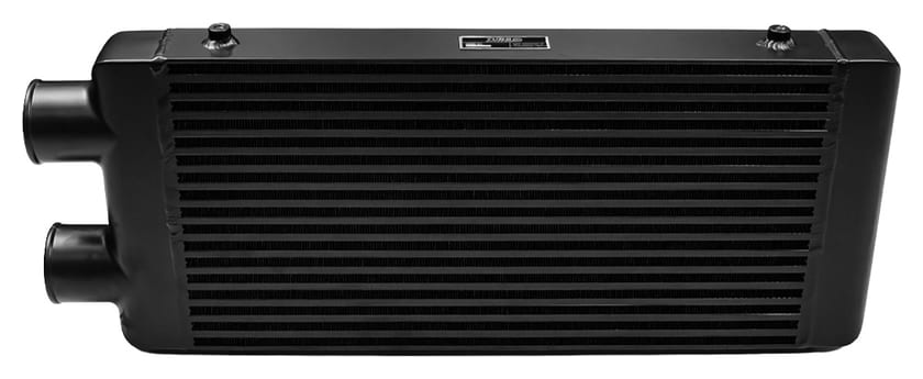 Intercooler TurboWorks 600x300x76 jednostronny Czarny