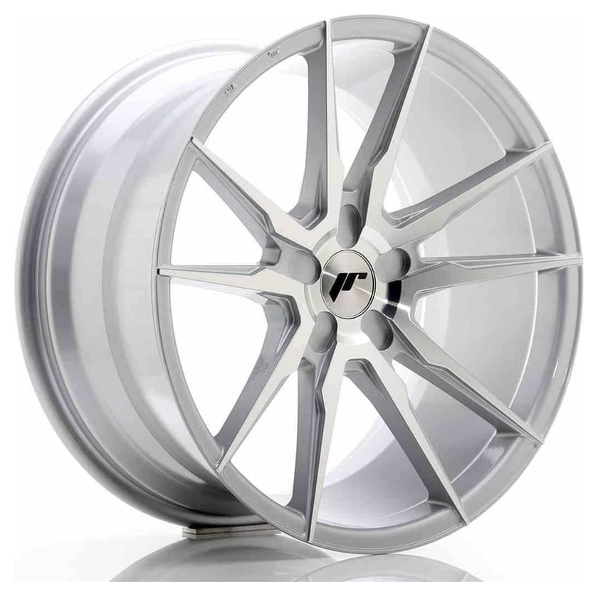 JR Wheels JR21 19x9,5 ET20-40 5H BLANK Silver Machined Face