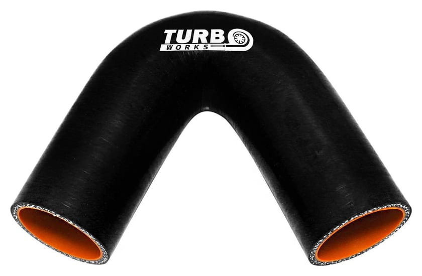 Kolanko 135st TurboWorks Pro Black 60mm