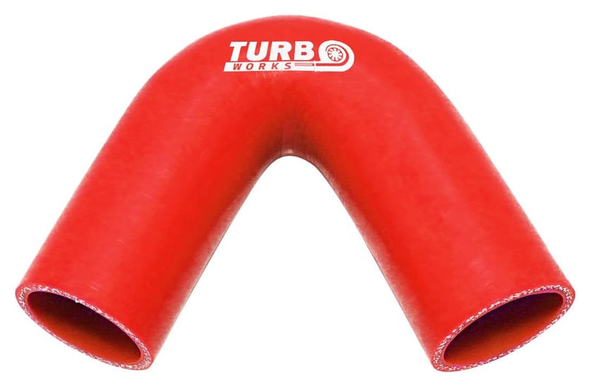 Kolanko 135st TurboWorks Red 63mm