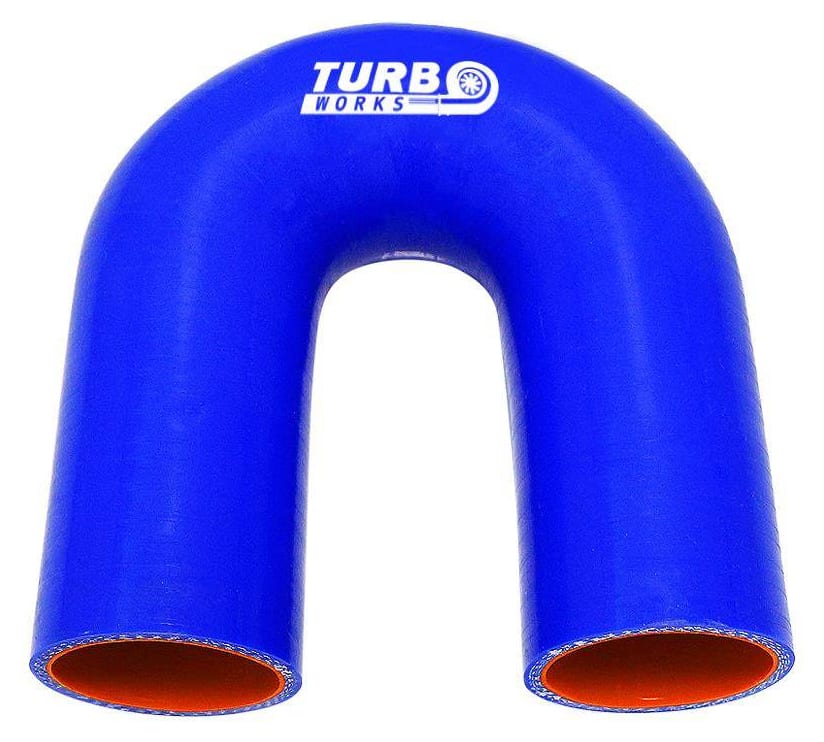 Kolanko 180st TurboWorks Pro Blue 28mm