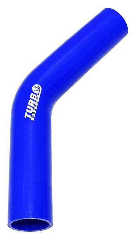 Kolanko 45st TurboWorks Blue 102mm XL