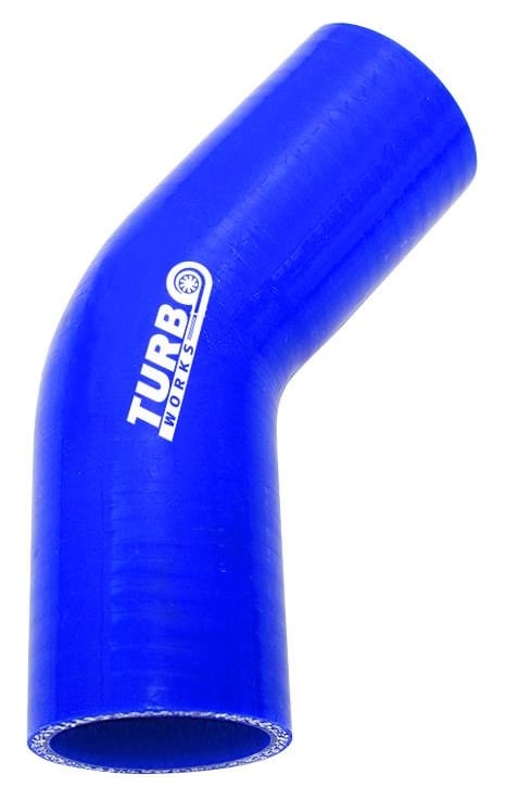 Kolanko 45st TurboWorks Blue 102mm