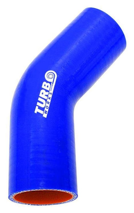 Kolanko 45st TurboWorks Pro Blue 84mm