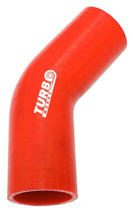 Kolanko 45st TurboWorks Red 45mm