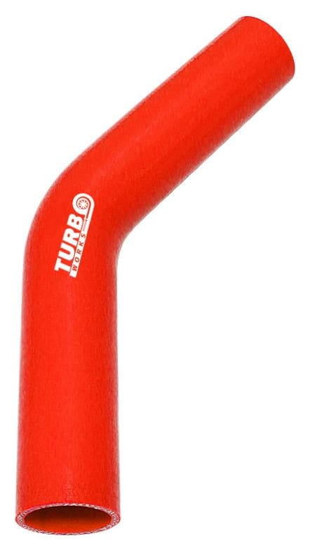 Kolanko 45st TurboWorks Red 80mm XL