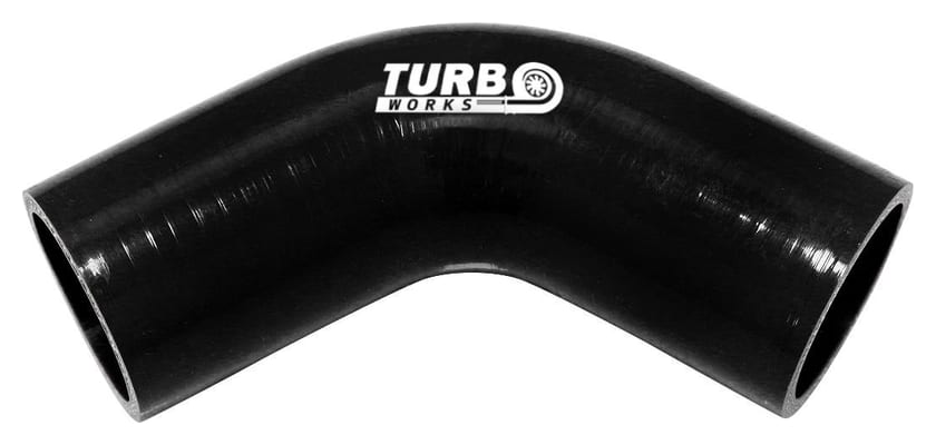 Kolanko 67st TurboWorks Black 67mm