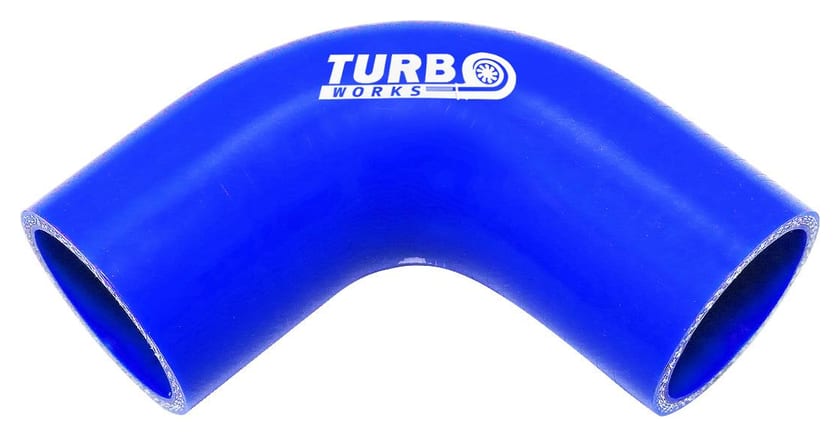 Kolanko 90st TurboWorks Blue 67mm