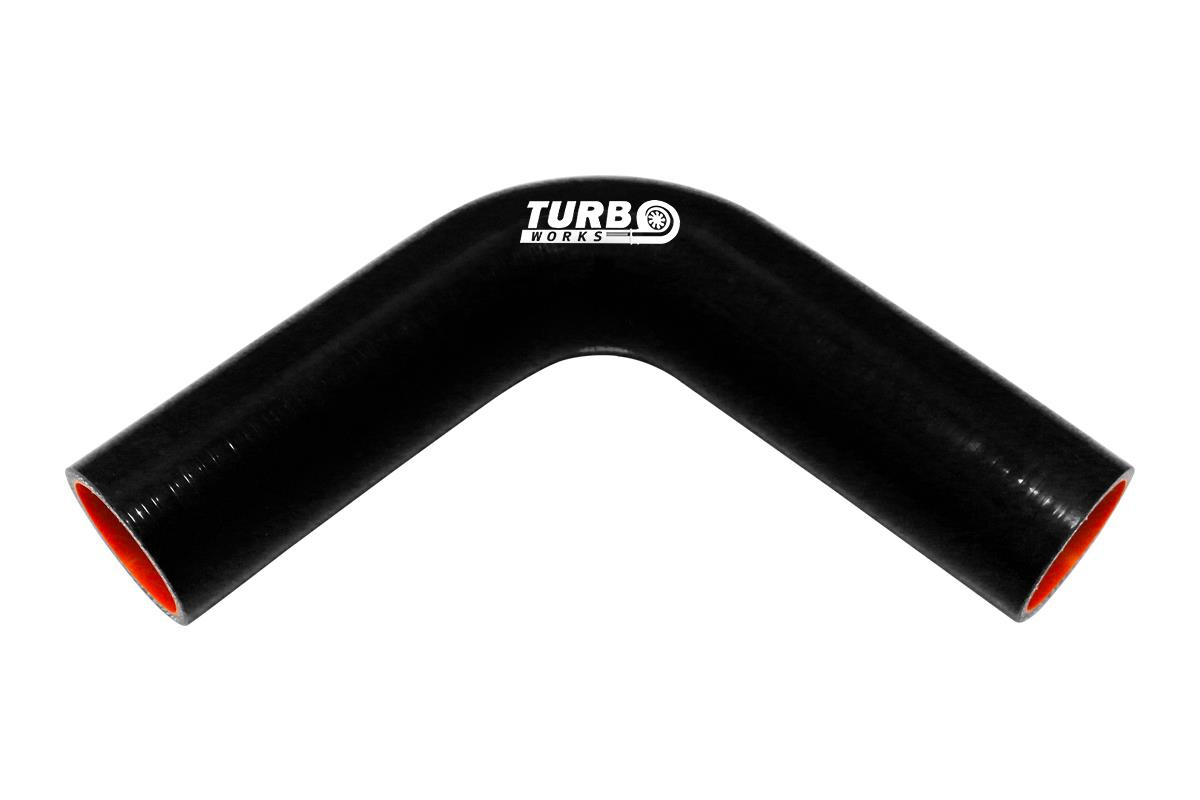 Kolanko 90st TurboWorks Pro Black 10mm XL