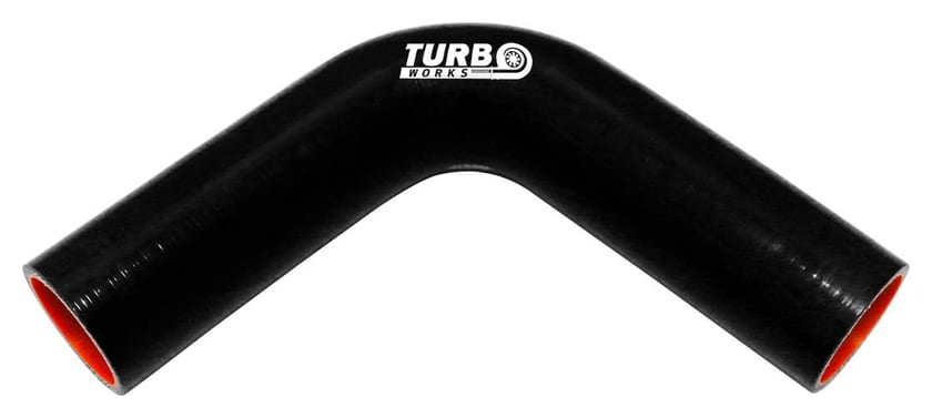 Kolanko 90st TurboWorks Pro Black 30mm XL