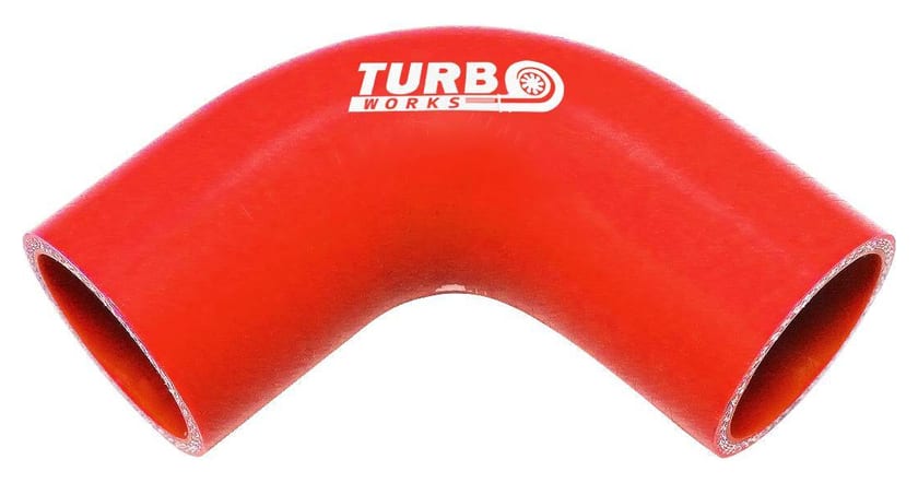 Kolanko 90st TurboWorks Red 84mm
