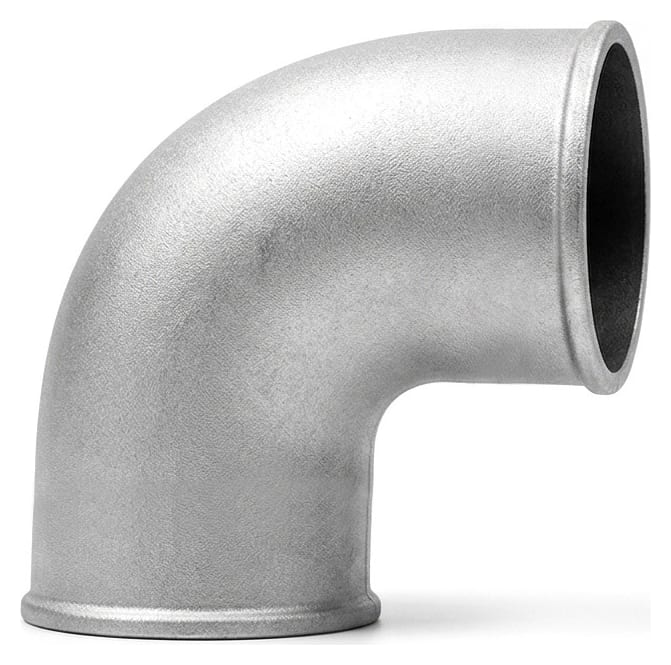 Kolanko aluminiowe odlew 90st 63mm