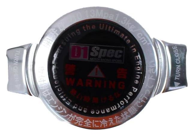 Korek wlewu chłodnicy D1Spec 15mm 1.3 Bar Srebrny