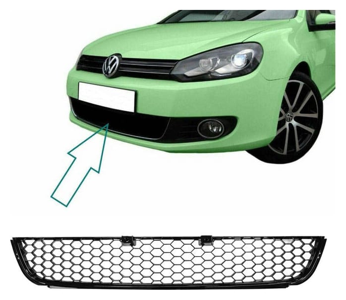 Kratka Volkswagen Golf VI Zderzak przód