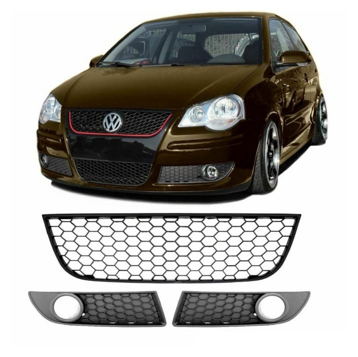 Kratka Volkswagen POLO IV Facelift Zderzak przód