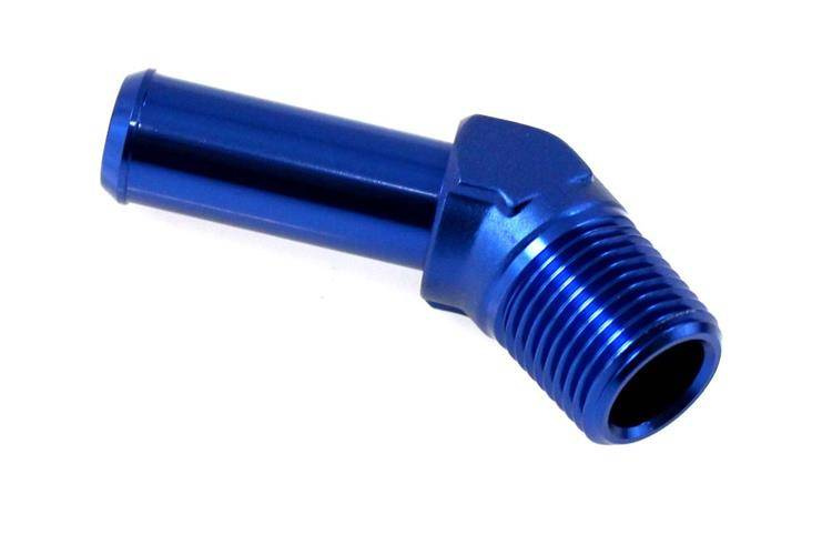 Króciec 45° 1/8" na przewód 5.5mm AN4