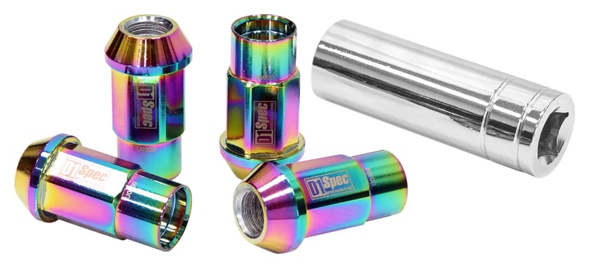 Kute Nakrętki D1Spec 2w1 Stal M12x1,5 54mm Neo Heptagon