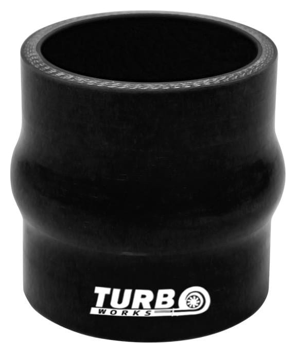 Łącznik antywibracyjny TurboWorks Black 80mm