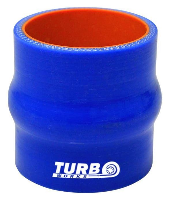 Łącznik antywibracyjny TurboWorks Pro Blue 80mm