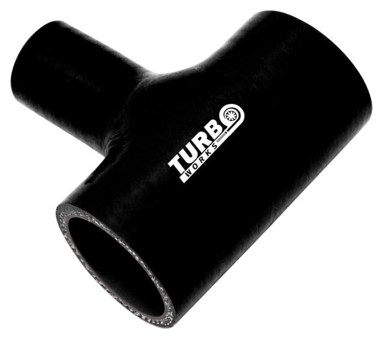 Łącznik T-Piece TurboWorks Black 51-32mm