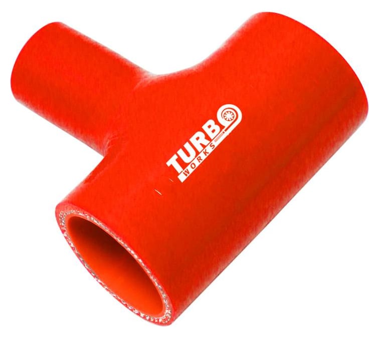 Łącznik T-Piece TurboWorks Red 70-25mm