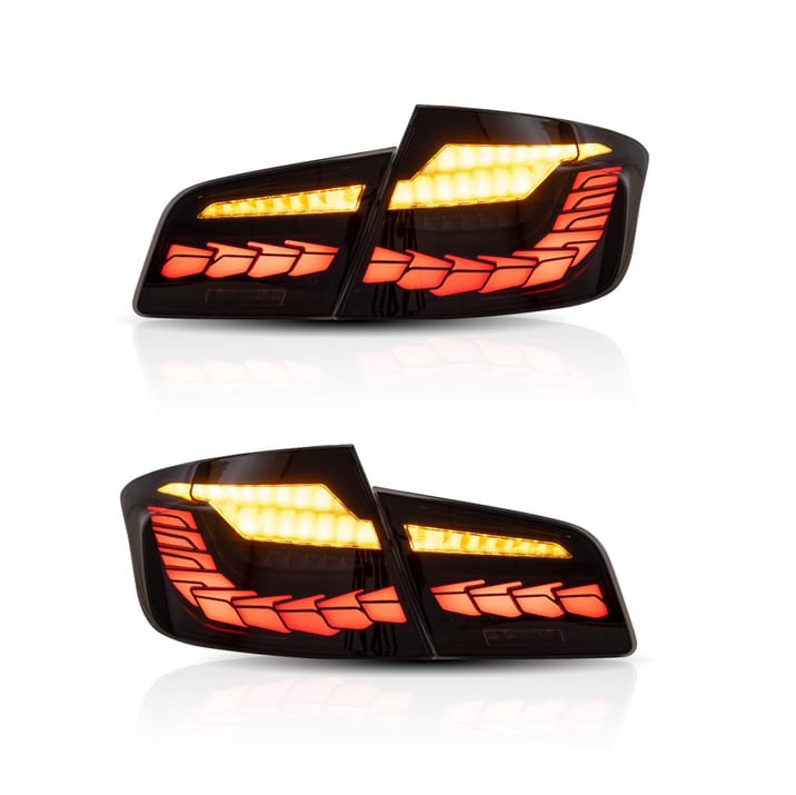 Lampy BMW 5 F10 Tył Dynamic LED Smoke
