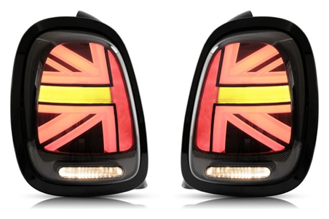 Lampy MINI F55 F56 F57 Tył Led Smoke Black