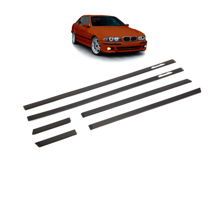 Listwy BMW 5 E39 Bok 6szt. Black