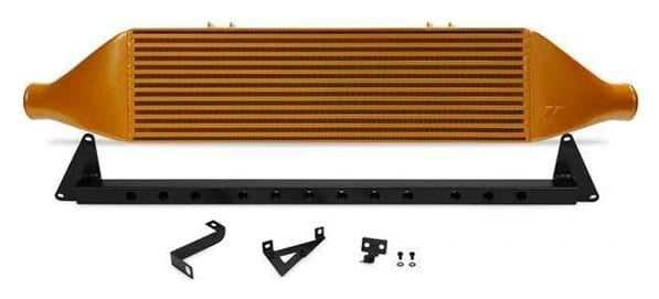 Intercooler Mishimoto Subaru STI 2008-2014 Front Mount Gold + Crash Beam