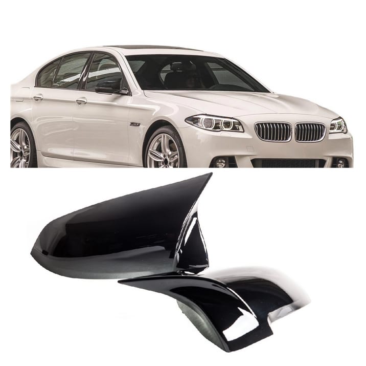 Nakładki lusterek BMW 5 F10 F07 F11 F13 F12 F06 7 F01 F02 F03 F07 Facelift Gloss Black