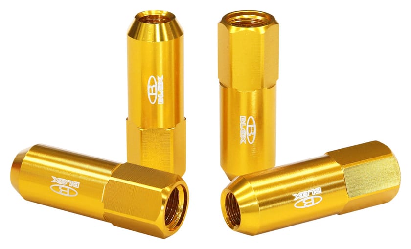 Nakrętki Blox Replika Alu M12x1,5 60mm Złote