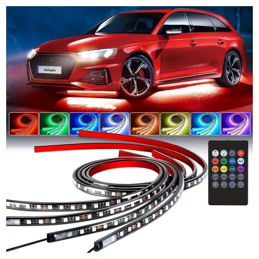 Neony LED Undercar Kit 2x90cm 2x120cm