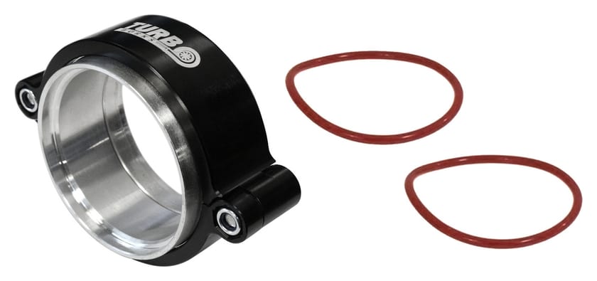 Obejma dolotu 2" 51mm + flansze Czarna