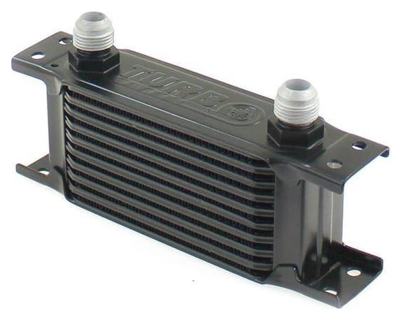 Chłodnica oleju TurboWorks Slim Line 10-rzędowa 140x75x50 AN10 Black