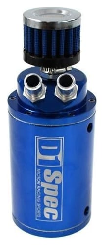 Oil Catch Tank D1Spec 0.48L 15mm Blue + Filtr