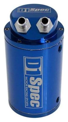 Oil Catch Tank D1Spec 0.48L 9mm Blue