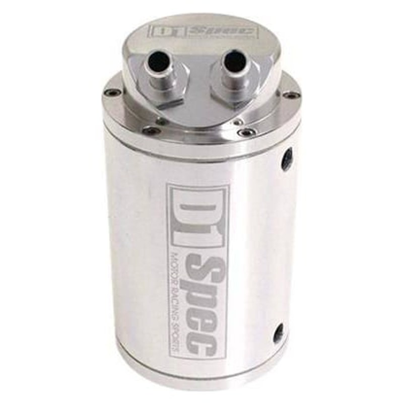 Oil Catch Tank D1Spec 0.48L 9mm Silver
