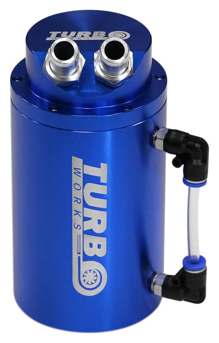 Oil Catch Tank TurboWorks 0,7L 10mm Blue