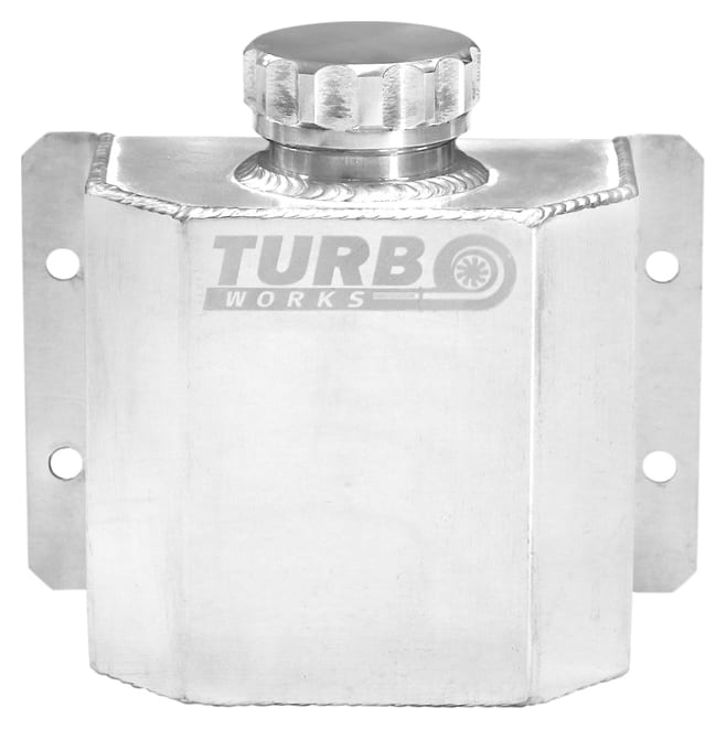 Oil Catch Tank TurboWorks 1L Grodziowy Silver