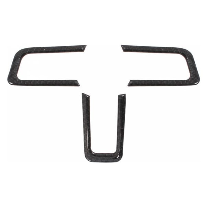 Okleina carbonowa elementów kierownicy mutlifunkcji Ford Mustang 15-17