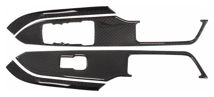 Okleina carbonowa panelu bocznego Ford Mustang 15-19
