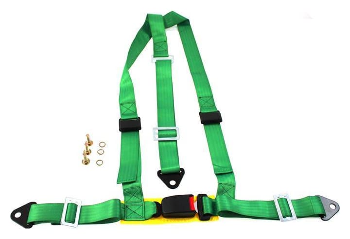Pasy sportowe 3p 2" Zielone - E4