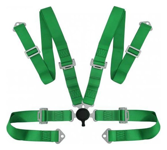Pasy sportowe 4p 2" Zielone - Quick