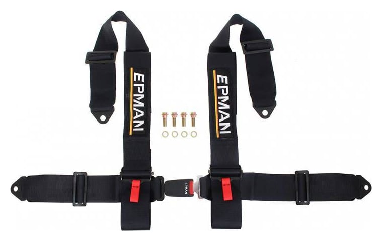 Pasy sportowe 4p 3" Epman Czarne