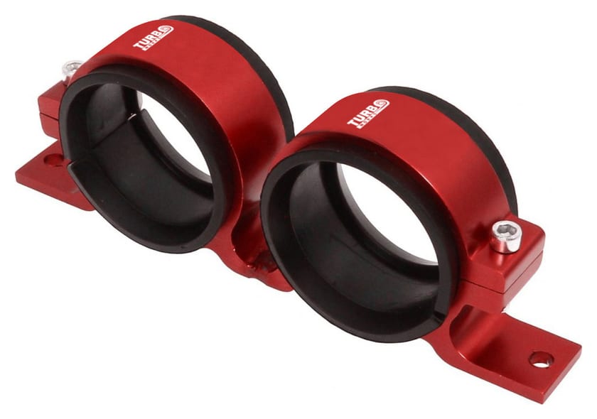 Pompa paliwa Uchwyt 2x60mm Czerwony