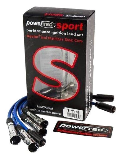 Przewody zapłonowe PowerTEC AUDI 80 VW GOLF JETTA PASSAT VENTO 84-99 Czerwone