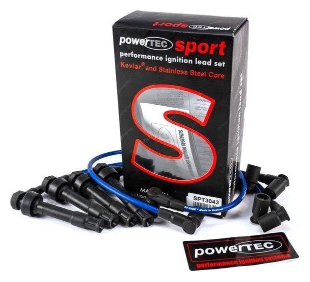 Przewody zapłonowe PowerTEC BMW M3 E30 2.3L 86-92 Czerwone