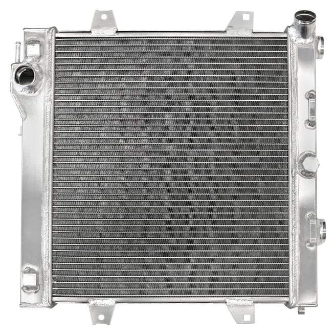 Sportowa aluminiowa chłodnica wody — BMW E30 325i / E30 M3